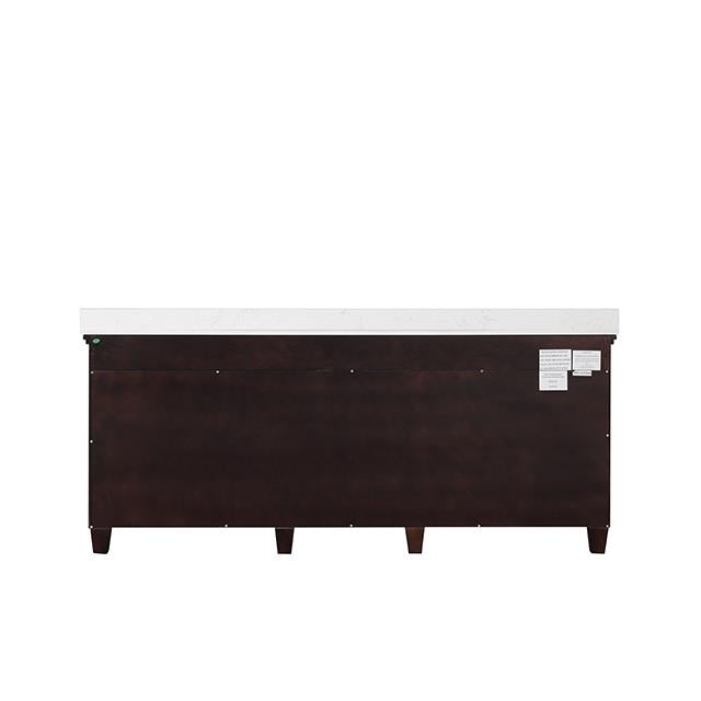 Furniture of America Oliva TM-CT006WH-80+11ES Vanity Set IMAGE 2