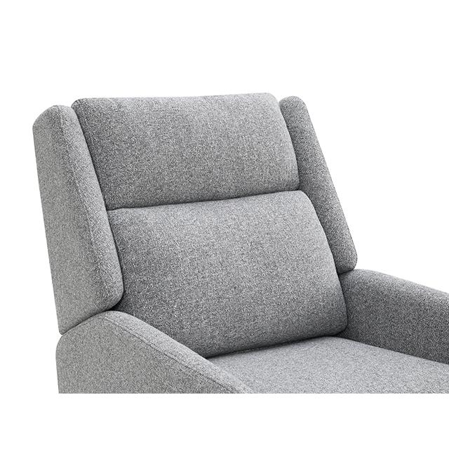 Furniture of America Psyche FM-AC6009GY Pushback Recliner IMAGE 9