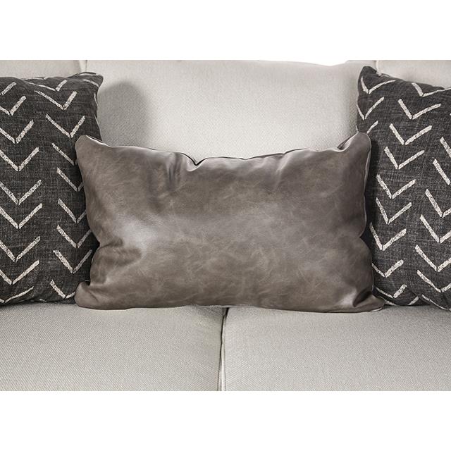 Furniture of America Hyde Park SM1254-LV Loveseat with Pillows IMAGE 5