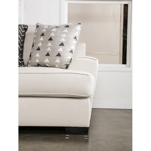 Furniture of America Hyde Park SM1254-LV Loveseat with Pillows IMAGE 8