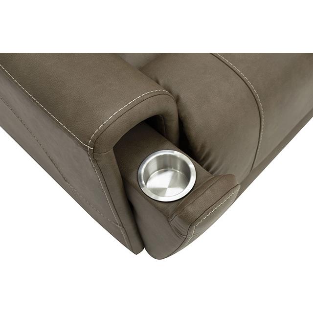 Furniture of America Orpheus FM68100BR-SECT-LC Power Sectional with Lift Chair IMAGE 5