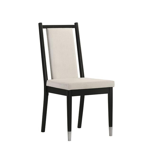 Furniture of America Maidstone FM32001BK-SC-2PK Set Of 2 Side Chair IMAGE 3