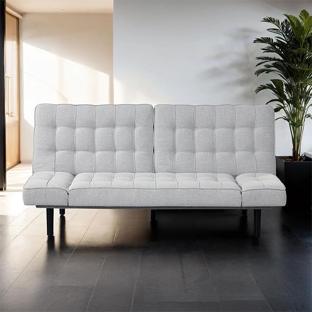 Furniture of America Bellevue FM2801LG Futon Sofa IMAGE 4