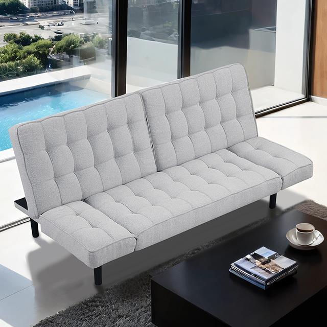 Furniture of America Bellevue FM2801LG Futon Sofa IMAGE 6