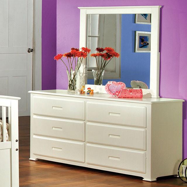 Furniture of America Bella CM7035W-M Mirror IMAGE 2