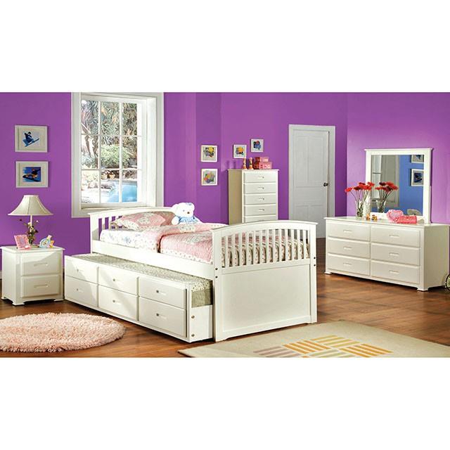 Furniture of America Bella CM7035W-M Mirror IMAGE 3
