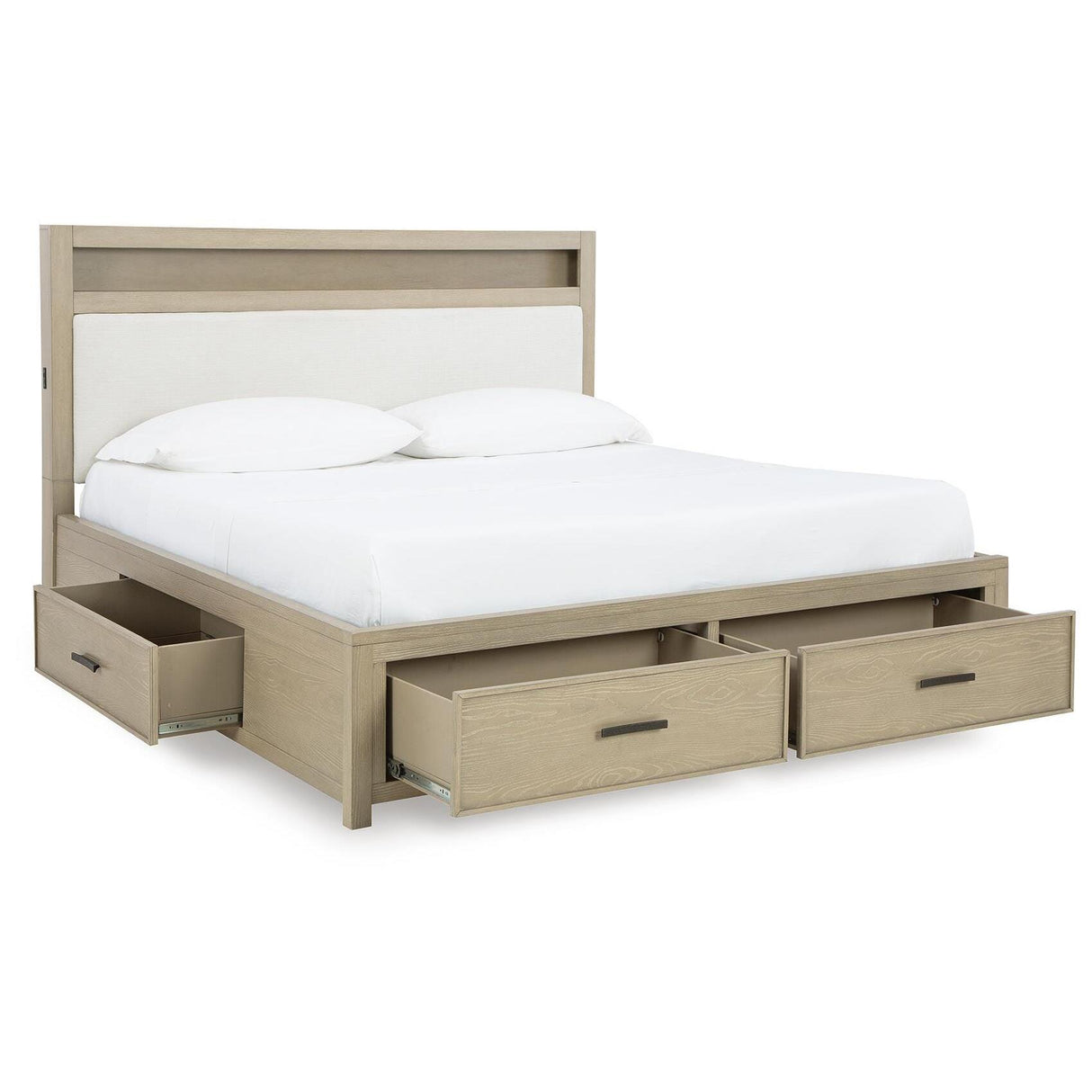Signature Design by Ashley Calmoro B602B4 Queen Bookcase Bed IMAGE 3