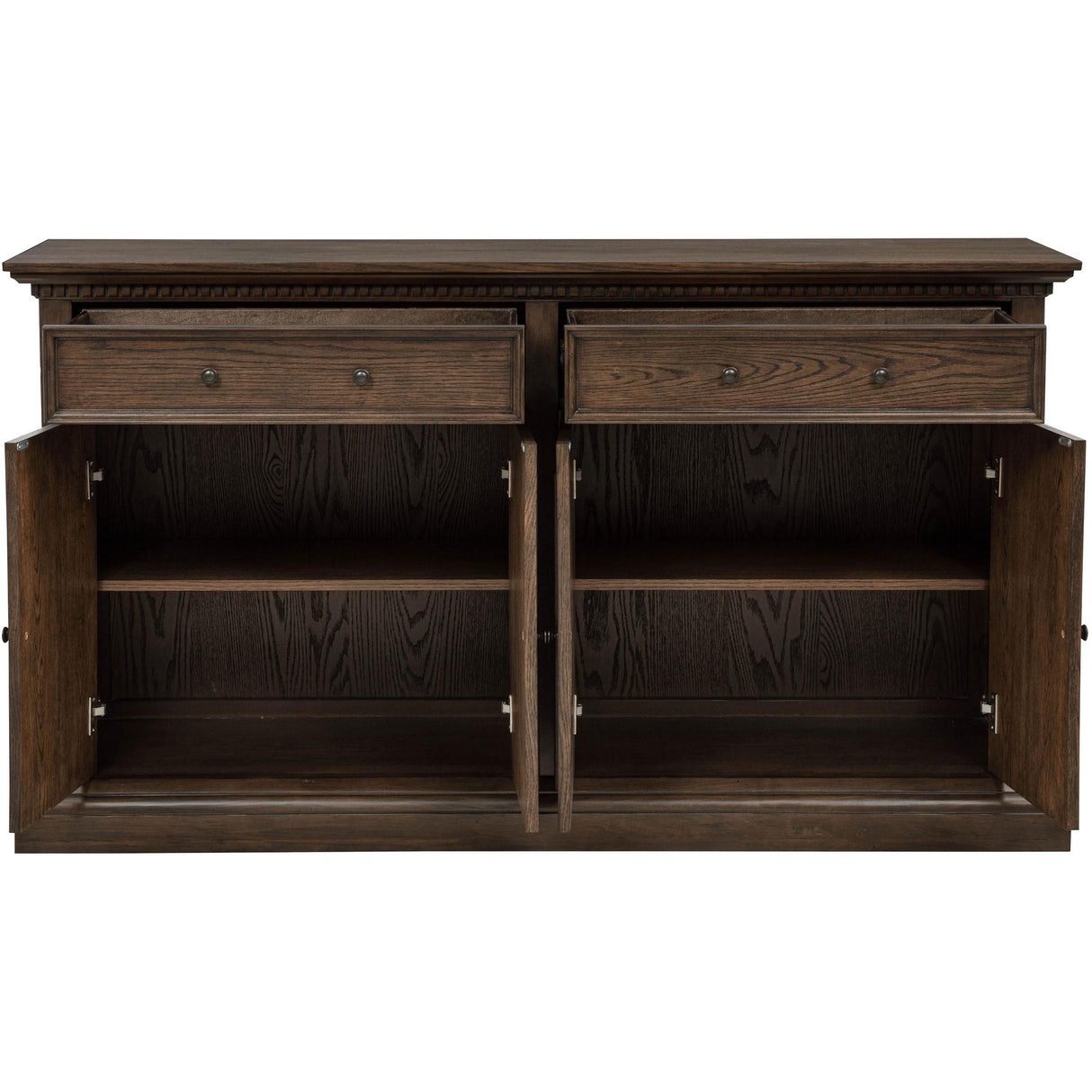 Coaster Furniture Ridgewell 104605 2-drawer 4-door Dining Server - Dark Oak IMAGE 4