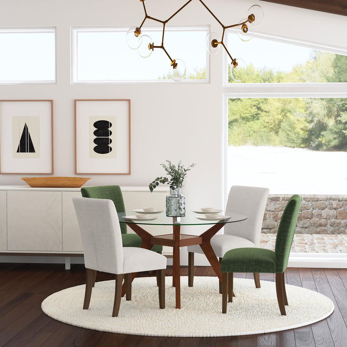 Coaster Furniture Paxton 106412 Set of 2 Upholstered Dining Side Chair - Beige IMAGE 13