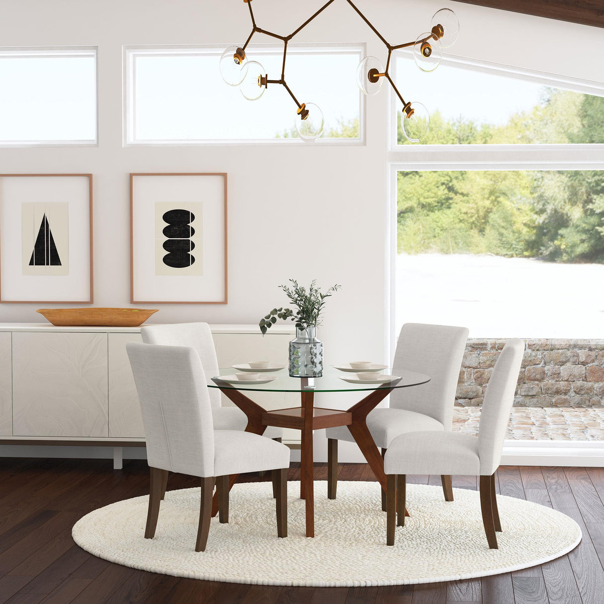 Coaster Furniture Paxton 106412 Set of 2 Upholstered Dining Side Chair - Beige IMAGE 5