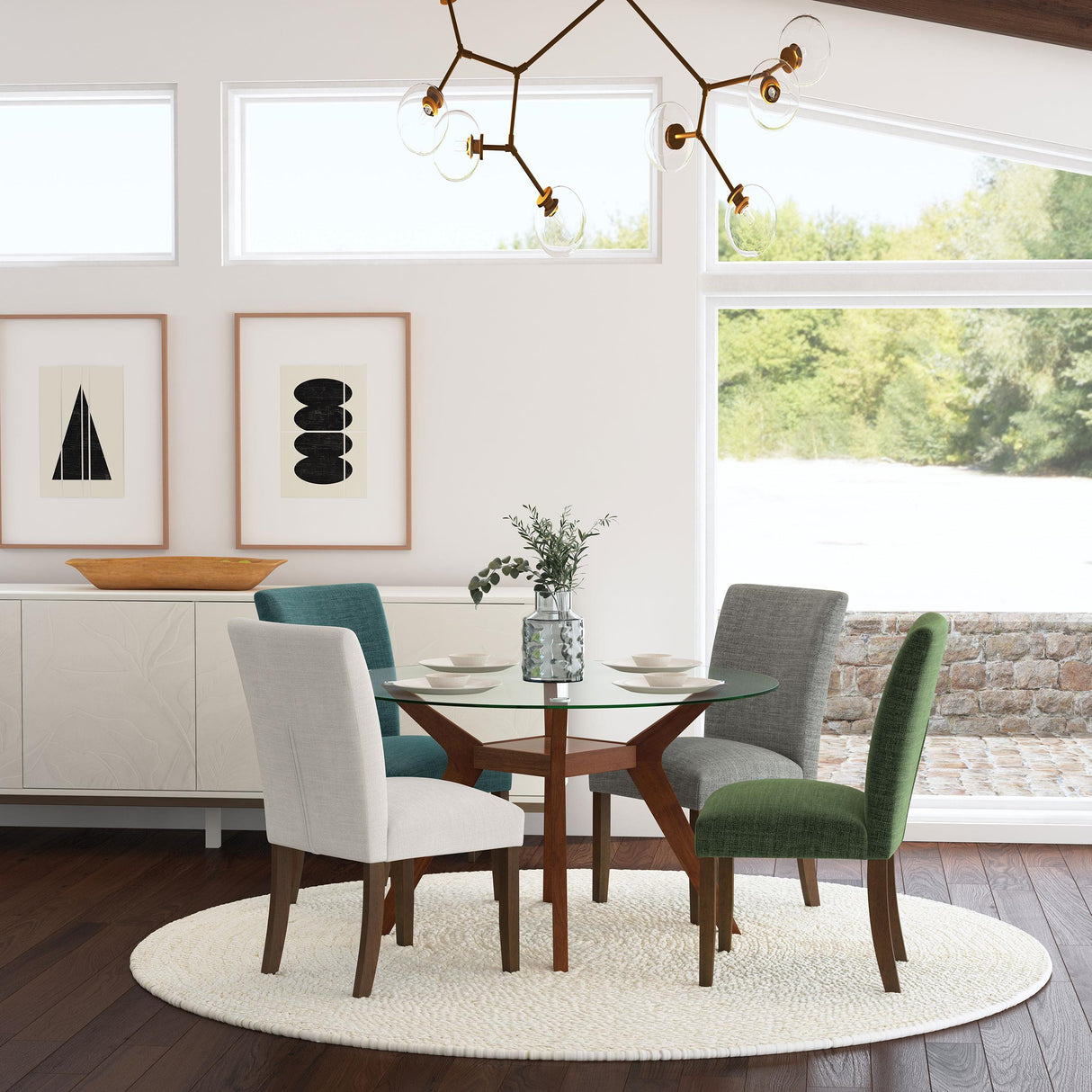 Coaster Furniture Paxton 106412 Set of 2 Upholstered Dining Side Chair - Beige IMAGE 8