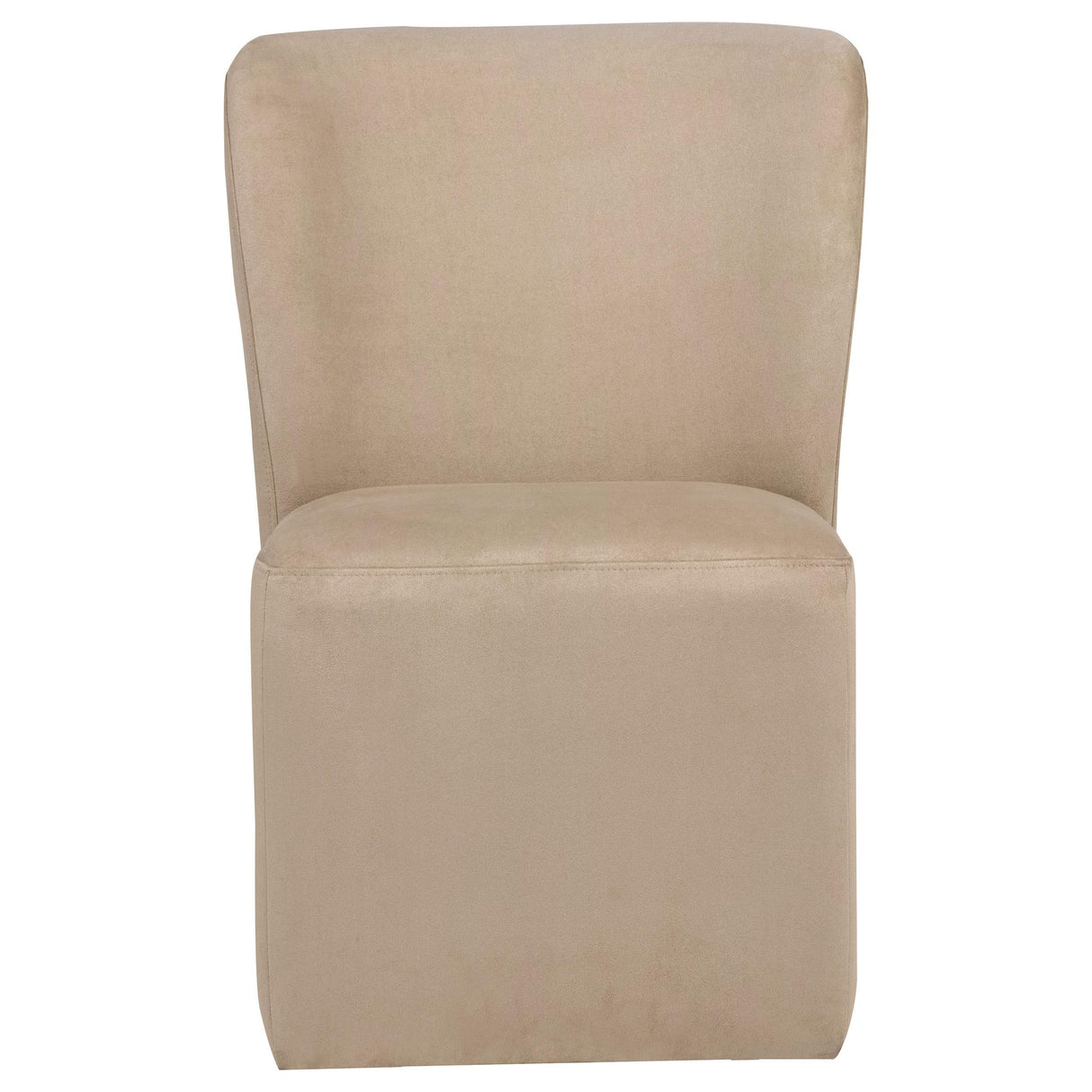 Coaster Furniture Jaelynn 107052TAN Set of 2 Upholstered Parsons Dining Side Chair - Tan IMAGE 4