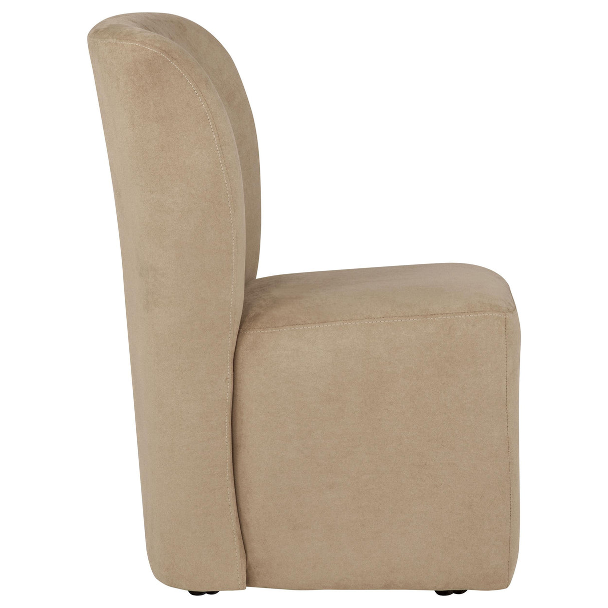 Coaster Furniture Jaelynn 107052TAN Set of 2 Upholstered Parsons Dining Side Chair - Tan IMAGE 7