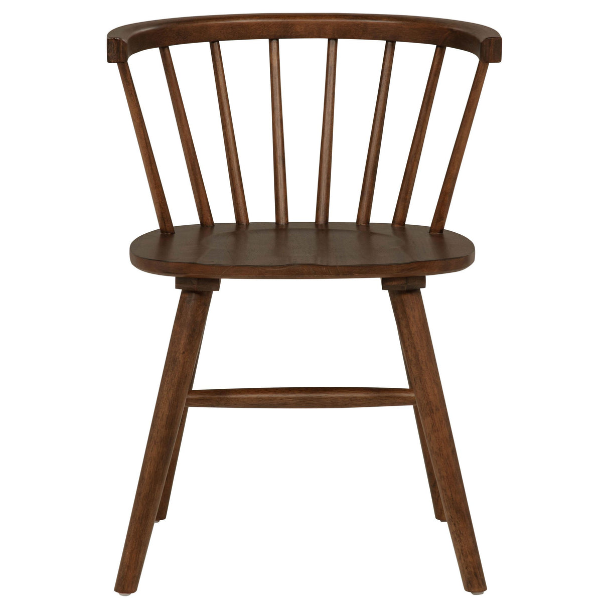 Coaster Furniture Jeffries 107202WAL Set of 2 Windsor Wood Dining Side Chair - Walnut IMAGE 11