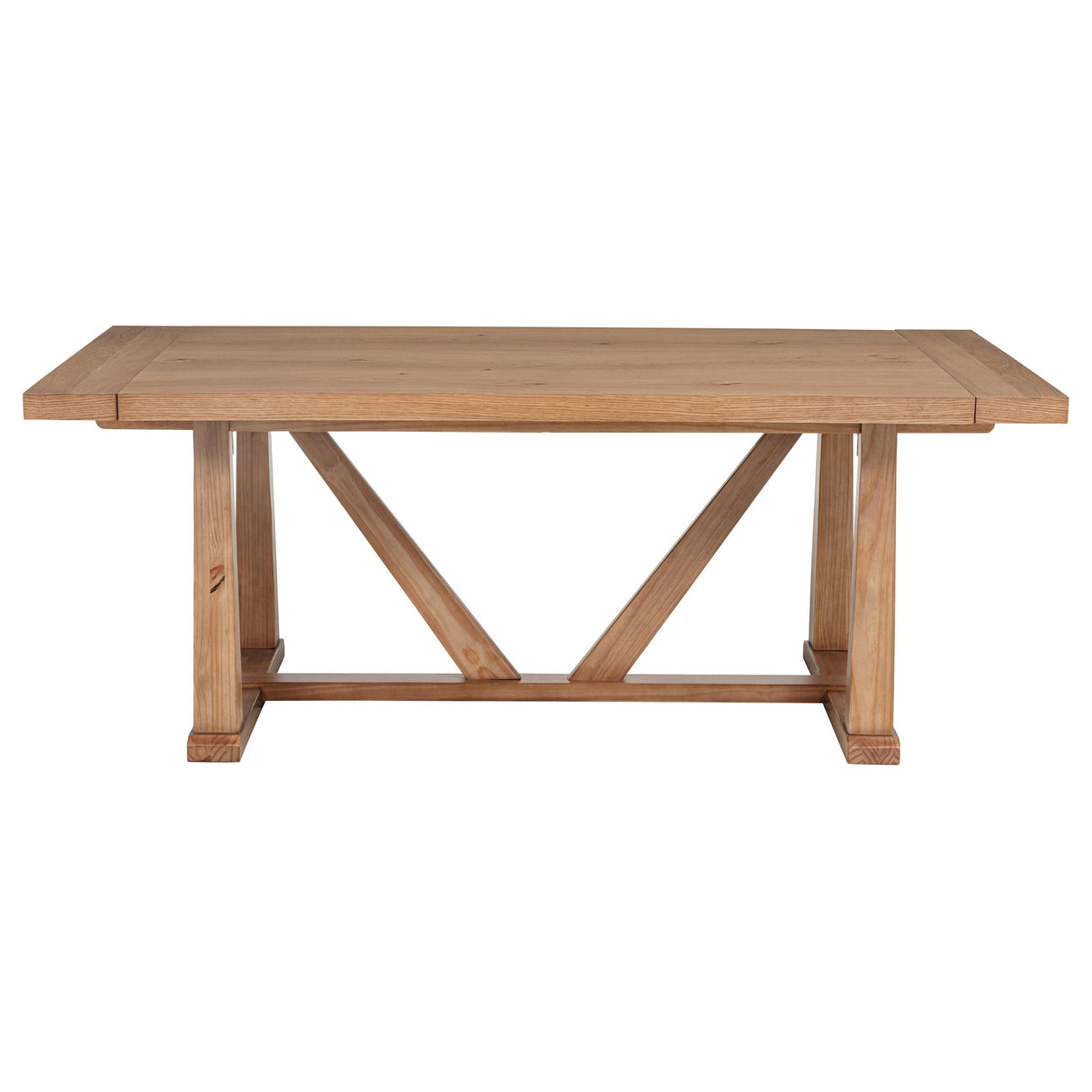 Coaster Furniture Middleton 108541 106-inch Extension Leaf Dining Table - Natural Brown IMAGE 7