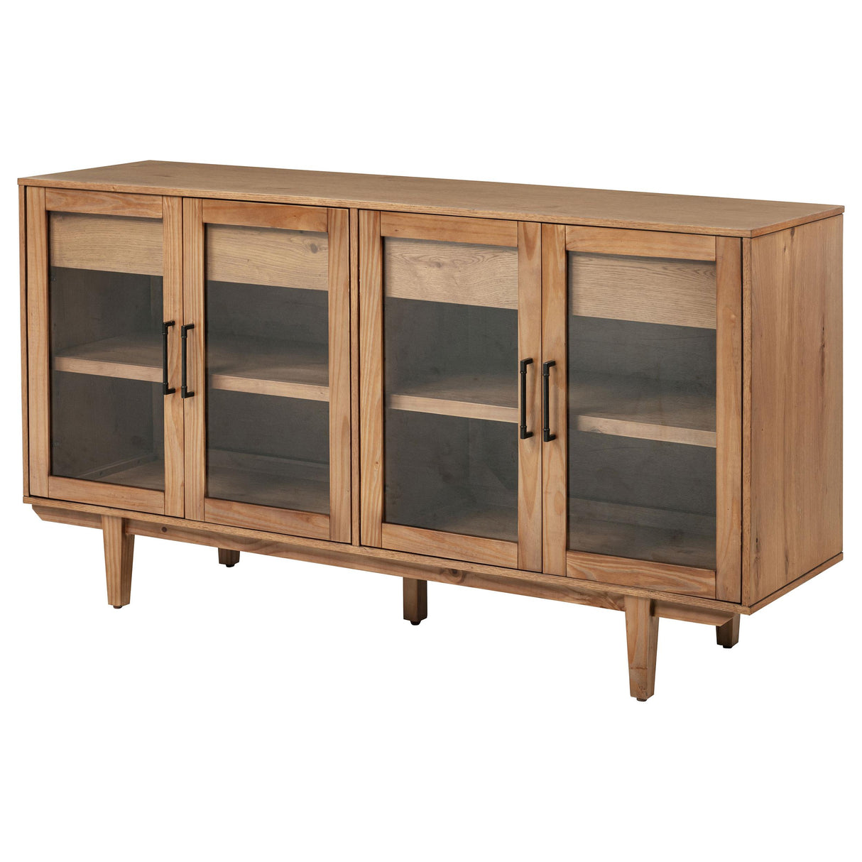 Coaster Furniture Middleton 108545NAT 4-door Sideboard Server with Dual Drawers - Natural IMAGE 10
