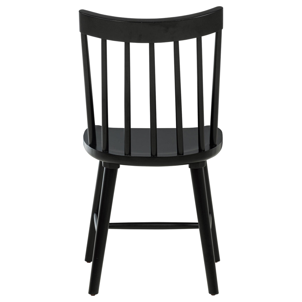 Coaster Furniture Middleton 108546BLK Set of 2 Solid Wood Dining Side Chair - Black IMAGE 11