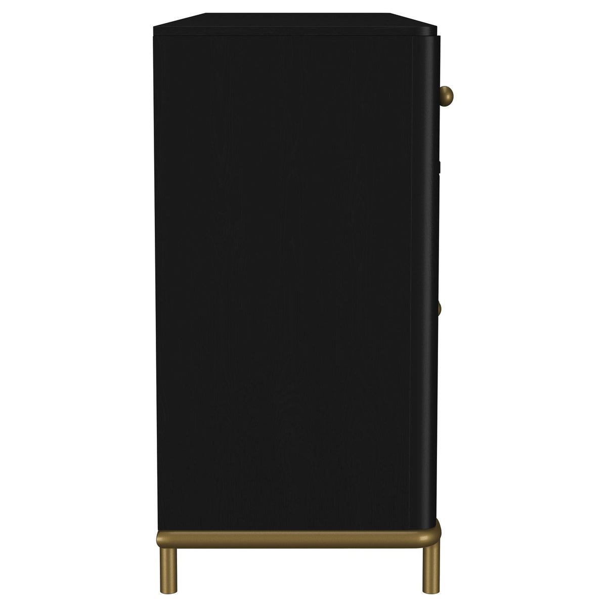 Coaster Furniture Arini 108935BLK 2-drawer Cane Door Dining Sideboard Server - Black IMAGE 12