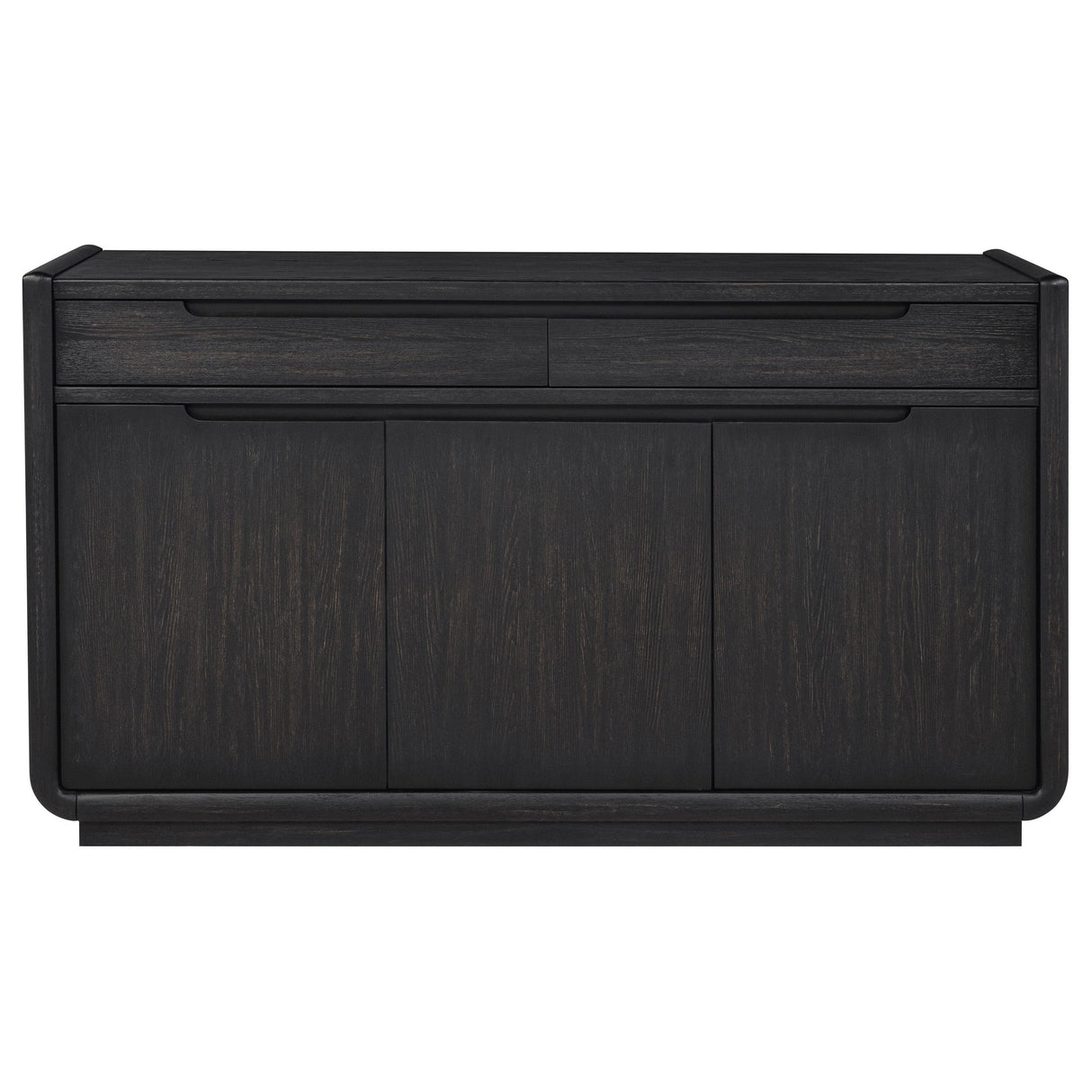 Coaster Furniture Leandro 115395 2-drawer Dining Sideboard Server - Burnished Black IMAGE 5