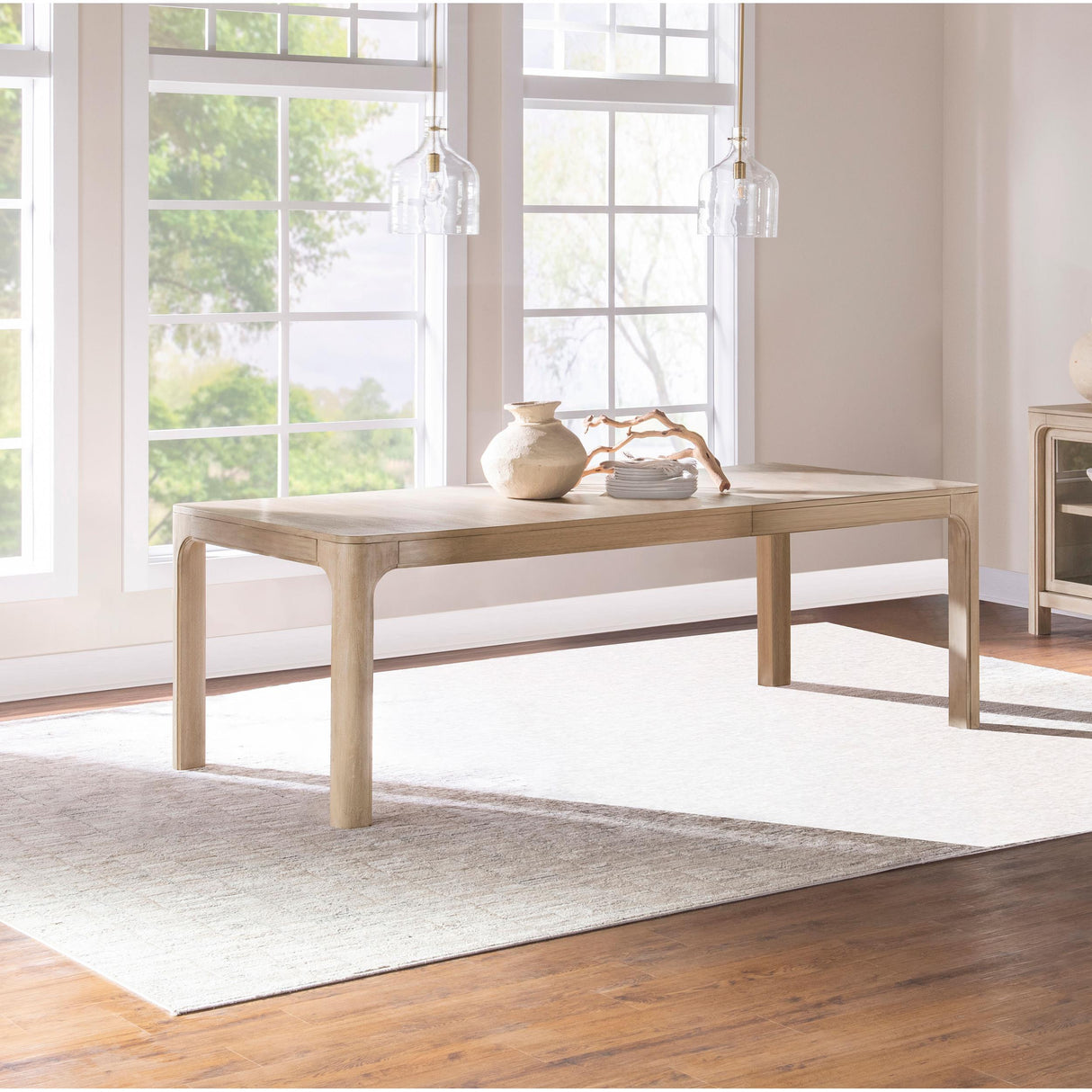 Coaster Furniture Solano 115501 90-inch Extension Dining Table - Weathered Mango IMAGE 5
