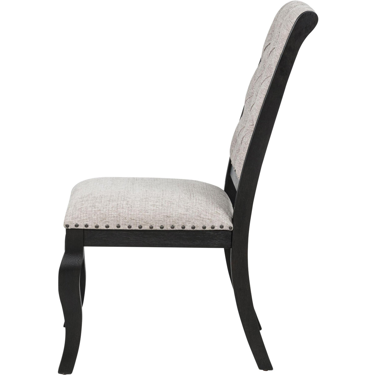 Coaster Furniture Phelps 121232 Set of 2 Upholstered Dining Side Chair - Tan Distressed Noir IMAGE 6