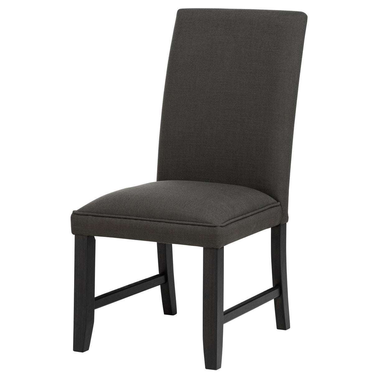 Coaster Furniture Berning 121702CHR Set of 2 Fabric Upholstered Parson Side Chair - Charcoal Grey IMAGE 10
