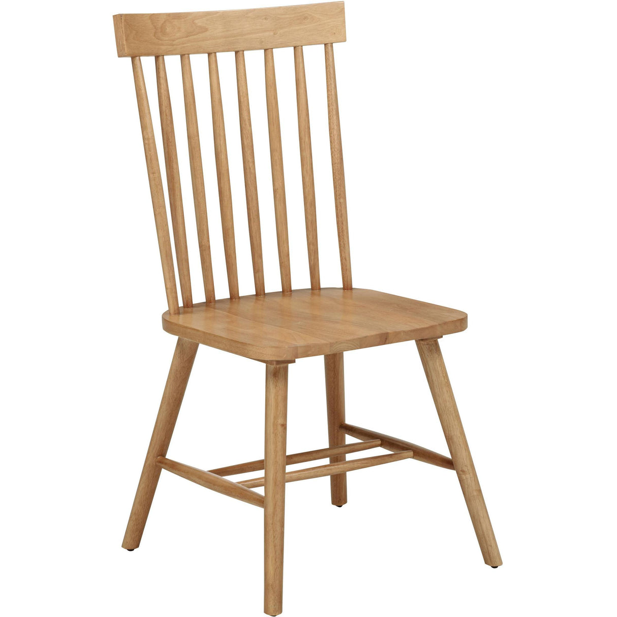 Coaster Furniture Andrews 122502 Set of 2 Windsor Spindle Back Dining Side Chair - Light Ash IMAGE 3