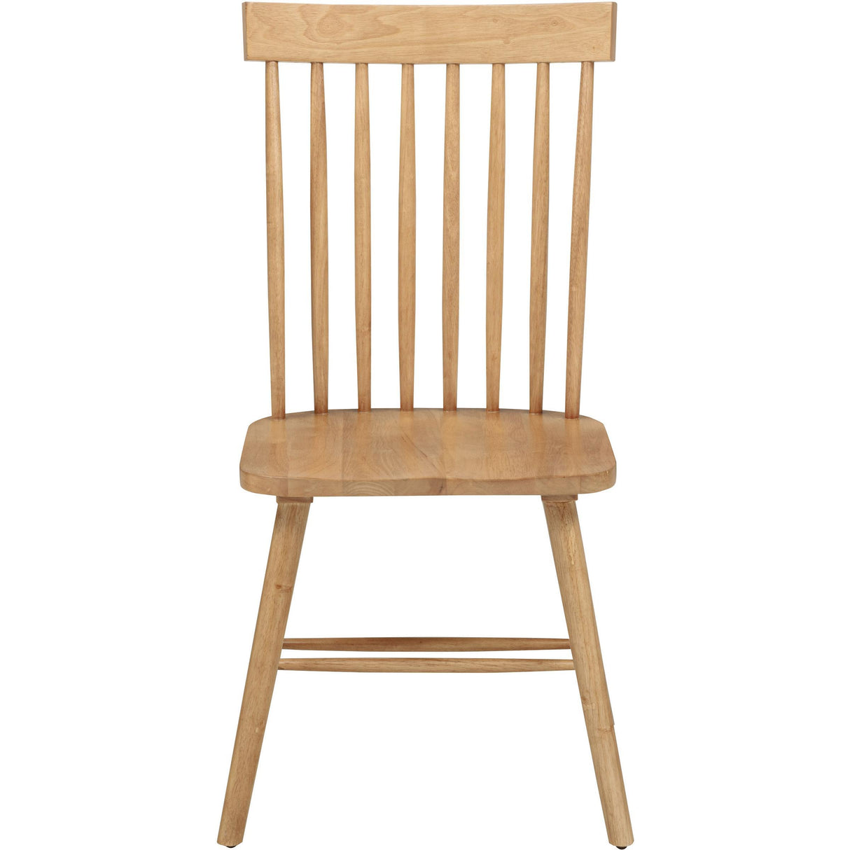Coaster Furniture Andrews 122502 Set of 2 Windsor Spindle Back Dining Side Chair - Light Ash IMAGE 4