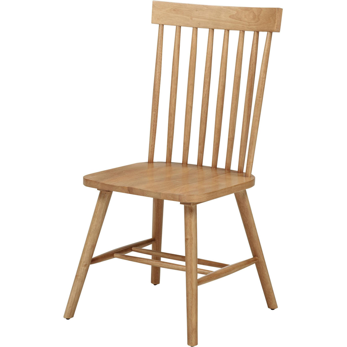 Coaster Furniture Andrews 122502 Set of 2 Windsor Spindle Back Dining Side Chair - Light Ash IMAGE 5