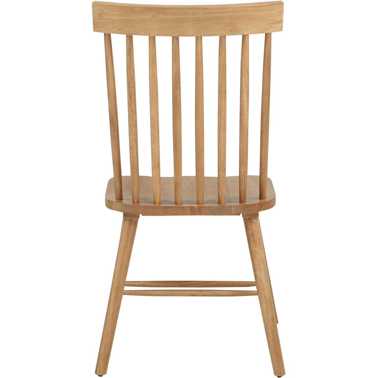 Coaster Furniture Andrews 122502 Set of 2 Windsor Spindle Back Dining Side Chair - Light Ash IMAGE 8