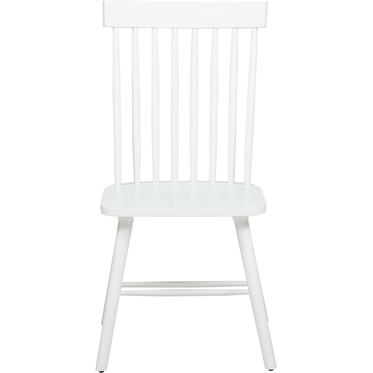 Coaster Furniture Andrews 122502WHT Set of 2 Windsor Spindle Back Dining Side Chair - White IMAGE 4