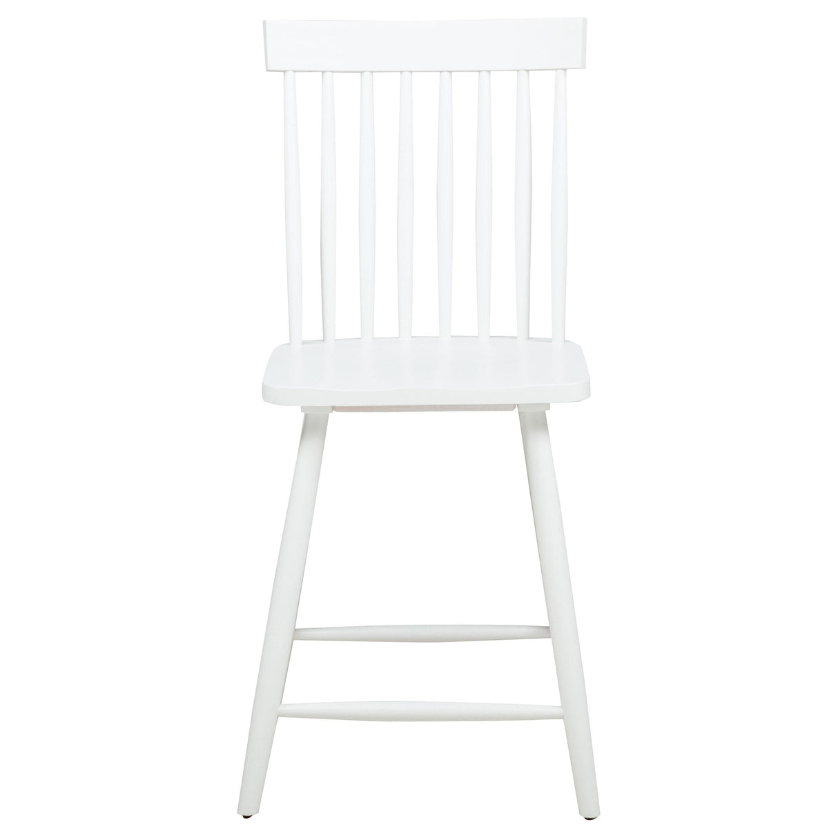 Coaster Furniture Andrews 122509WHT Set of 2 Windsor Counter Height Dining Side Chair - White IMAGE 12