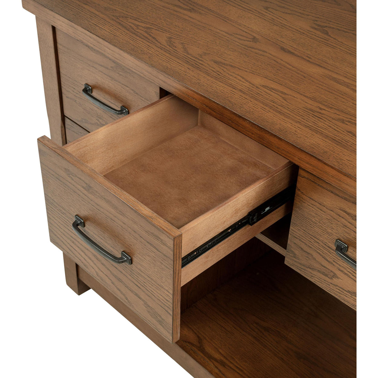 Coaster Furniture Mayfair 182446 3-piece Kitchen Island with Extension Table - Dark Oak IMAGE 9