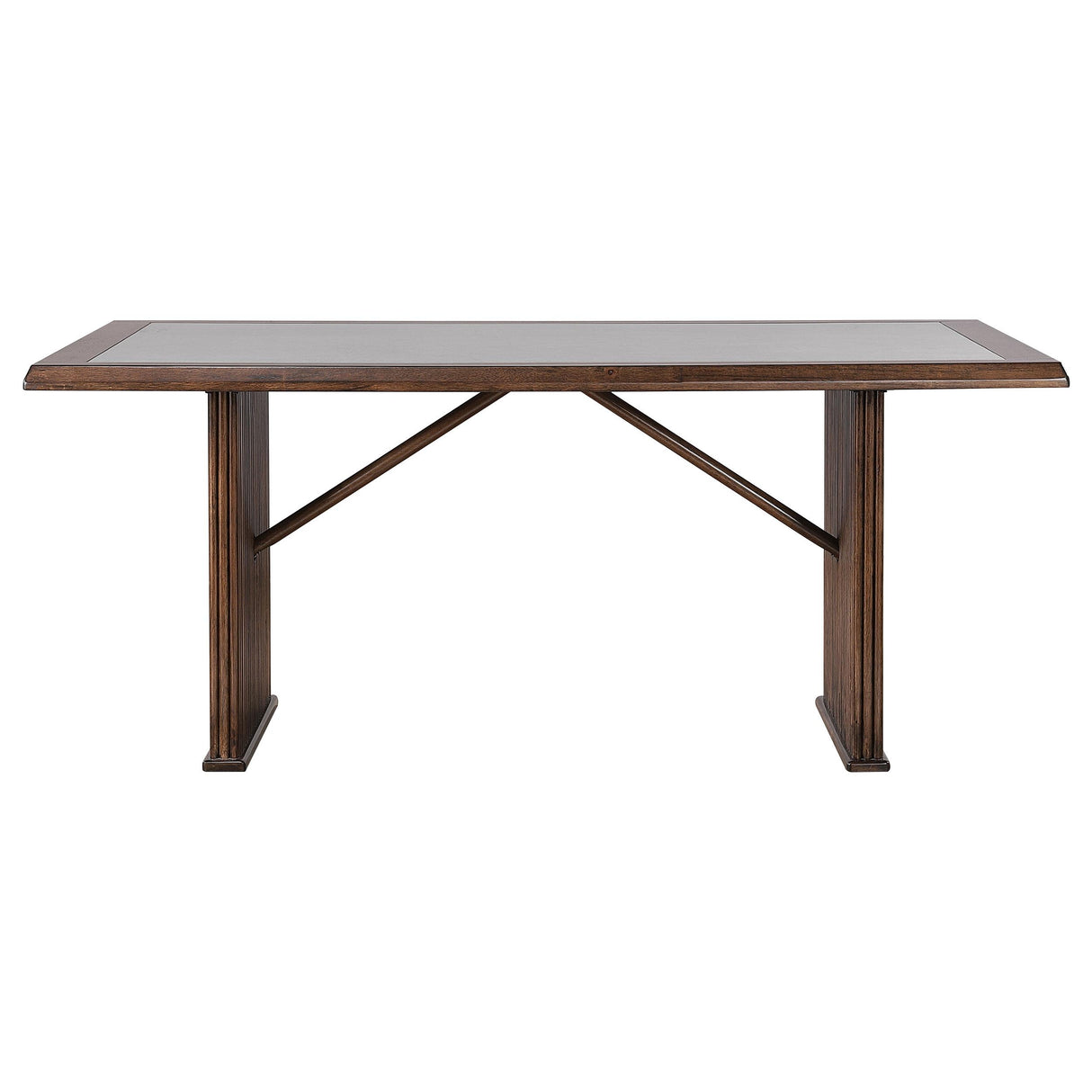 Coaster Furniture Sherwood 193591 72-inch Rectangular Dining Table - Brown IMAGE 3