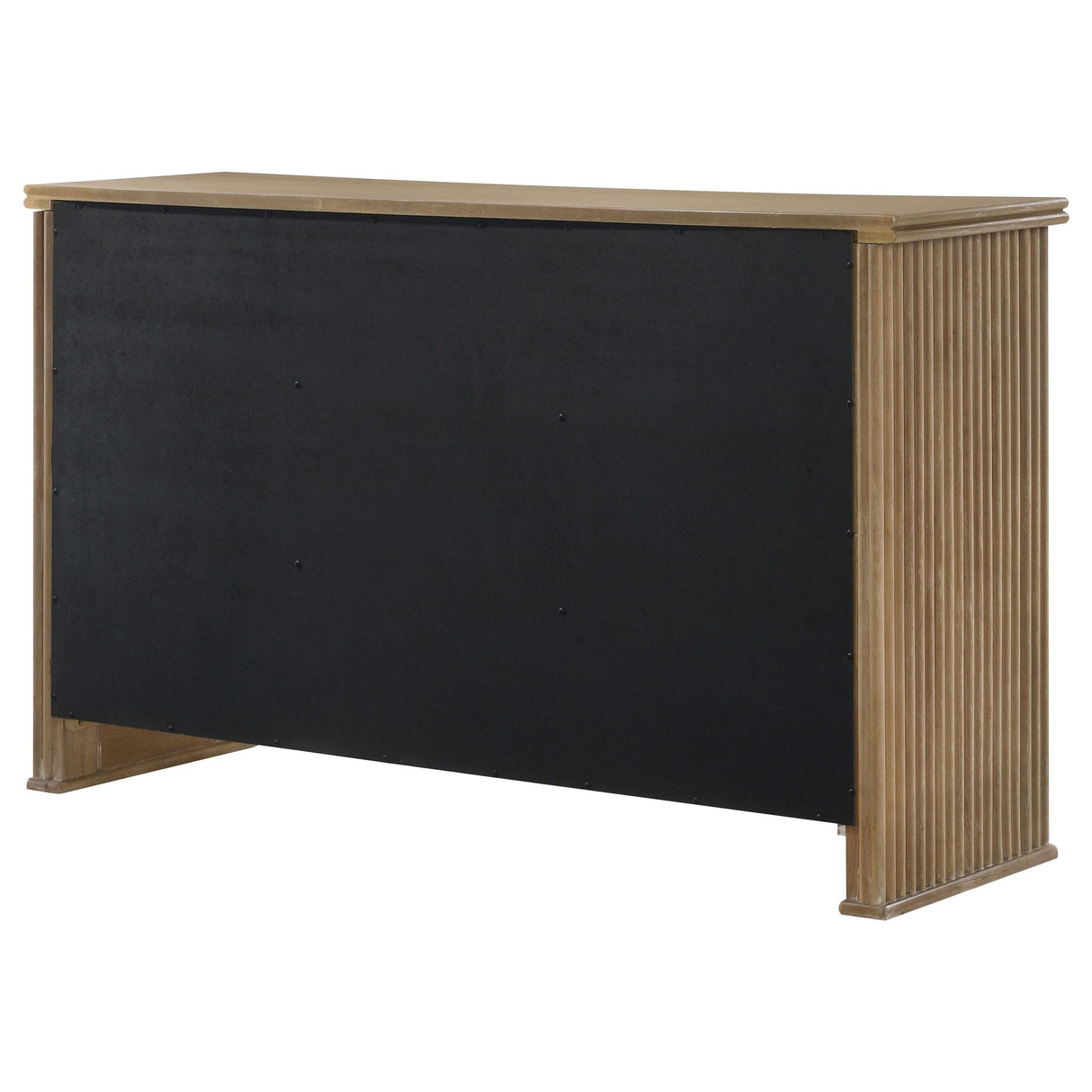 Coaster Furniture Adina 193615 3-door 59-inch Sideboard Server - Distressed Light Brown IMAGE 4