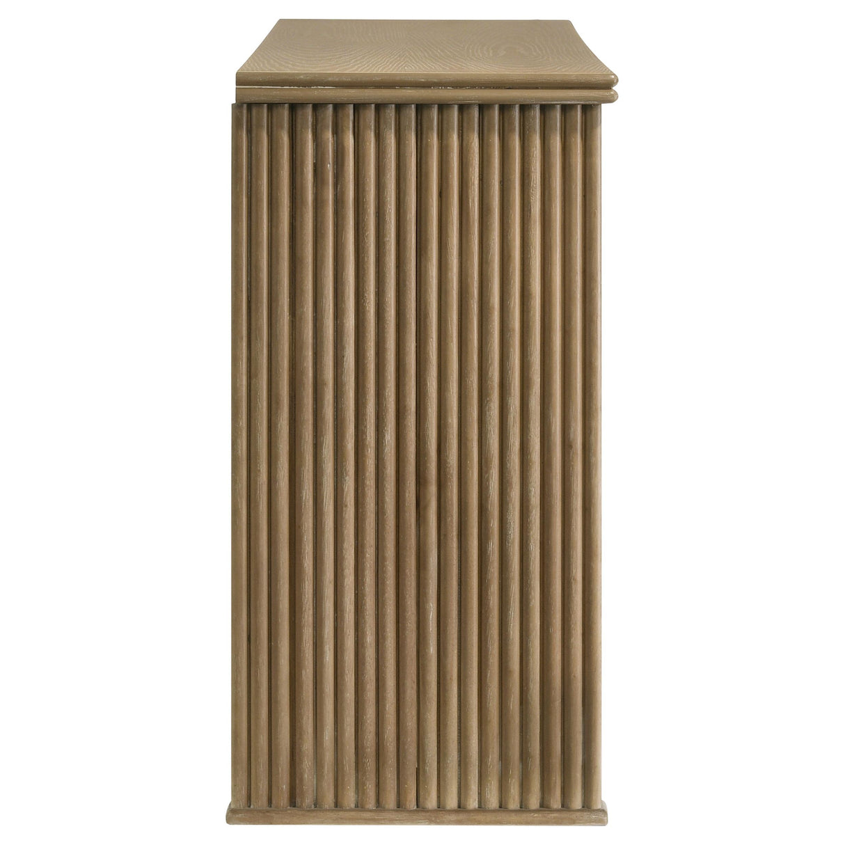 Coaster Furniture Adina 193615 3-door 59-inch Sideboard Server - Distressed Light Brown IMAGE 5