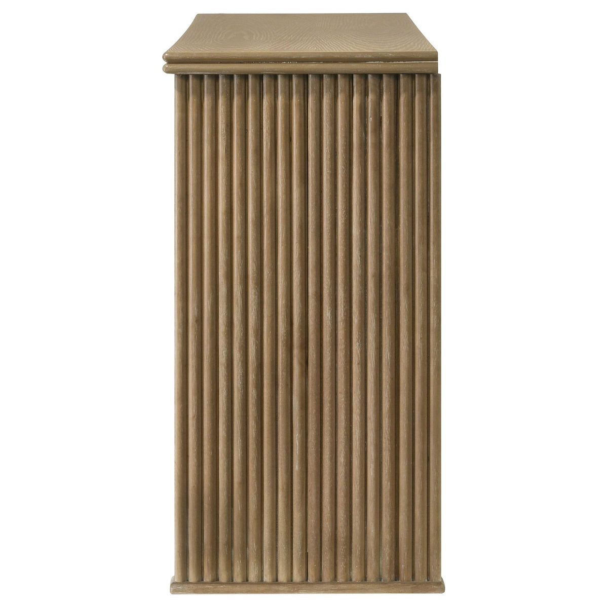 Coaster Furniture Adina 193615 3-door 59-inch Sideboard Server - Distressed Light Brown IMAGE 6