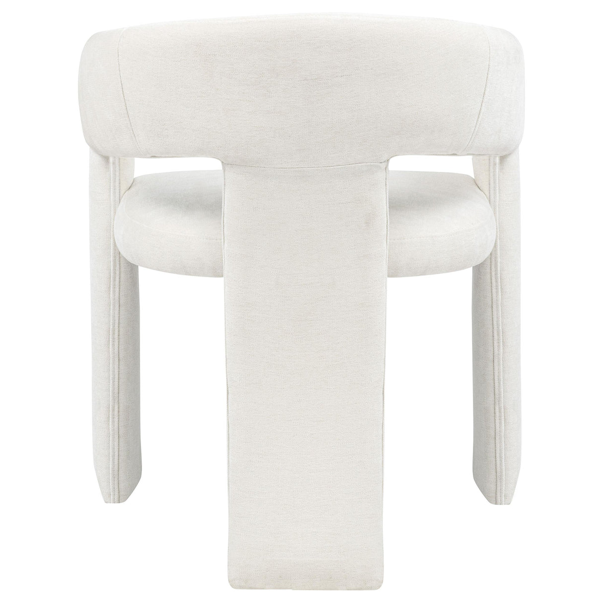Coaster Furniture Carlow 193813WHT Set of 2 Upholstered Dining Arm Chair - White IMAGE 12