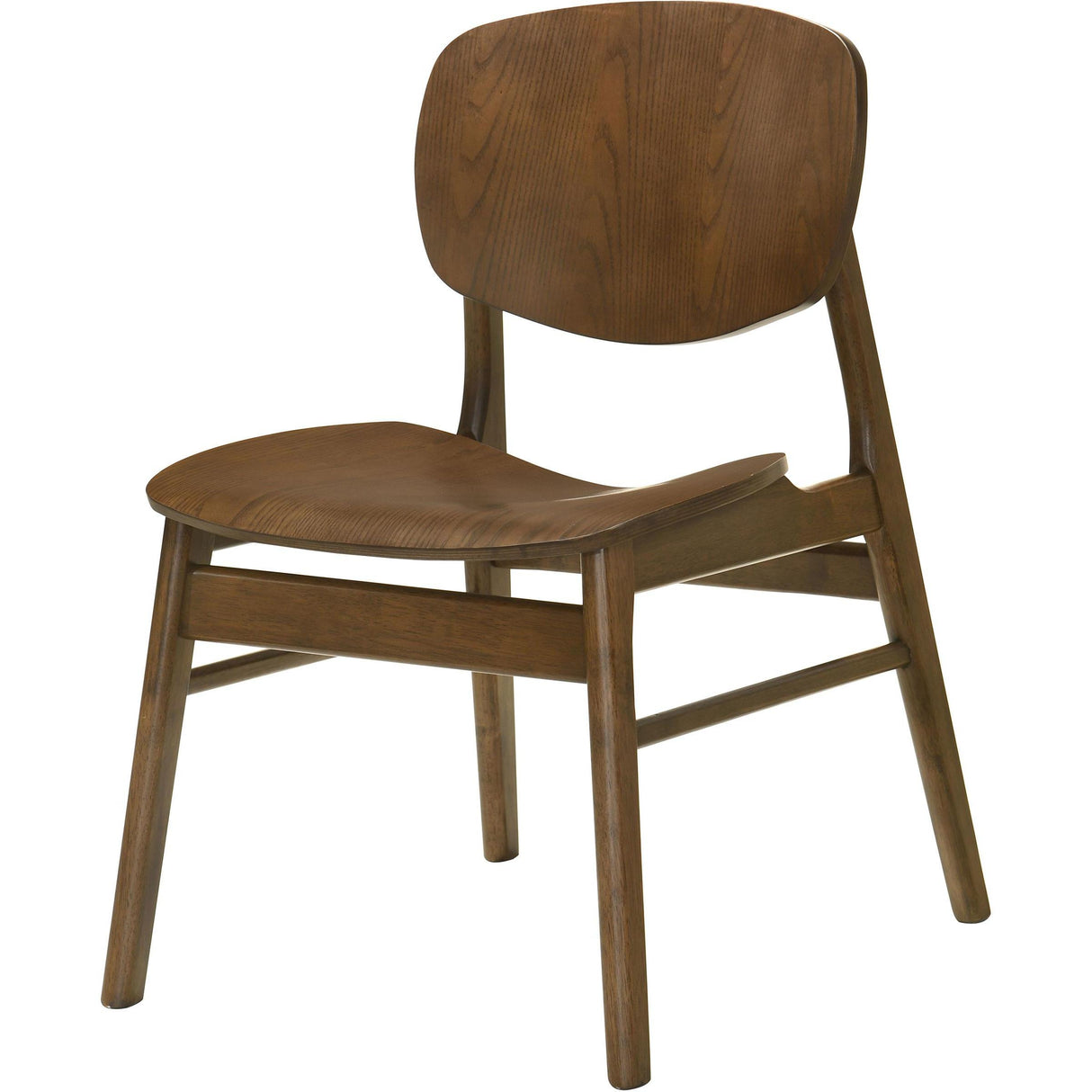Coaster Furniture Benford 193832 Set of 2 Dining Side Chair Wood Seat - Dark Brown IMAGE 5