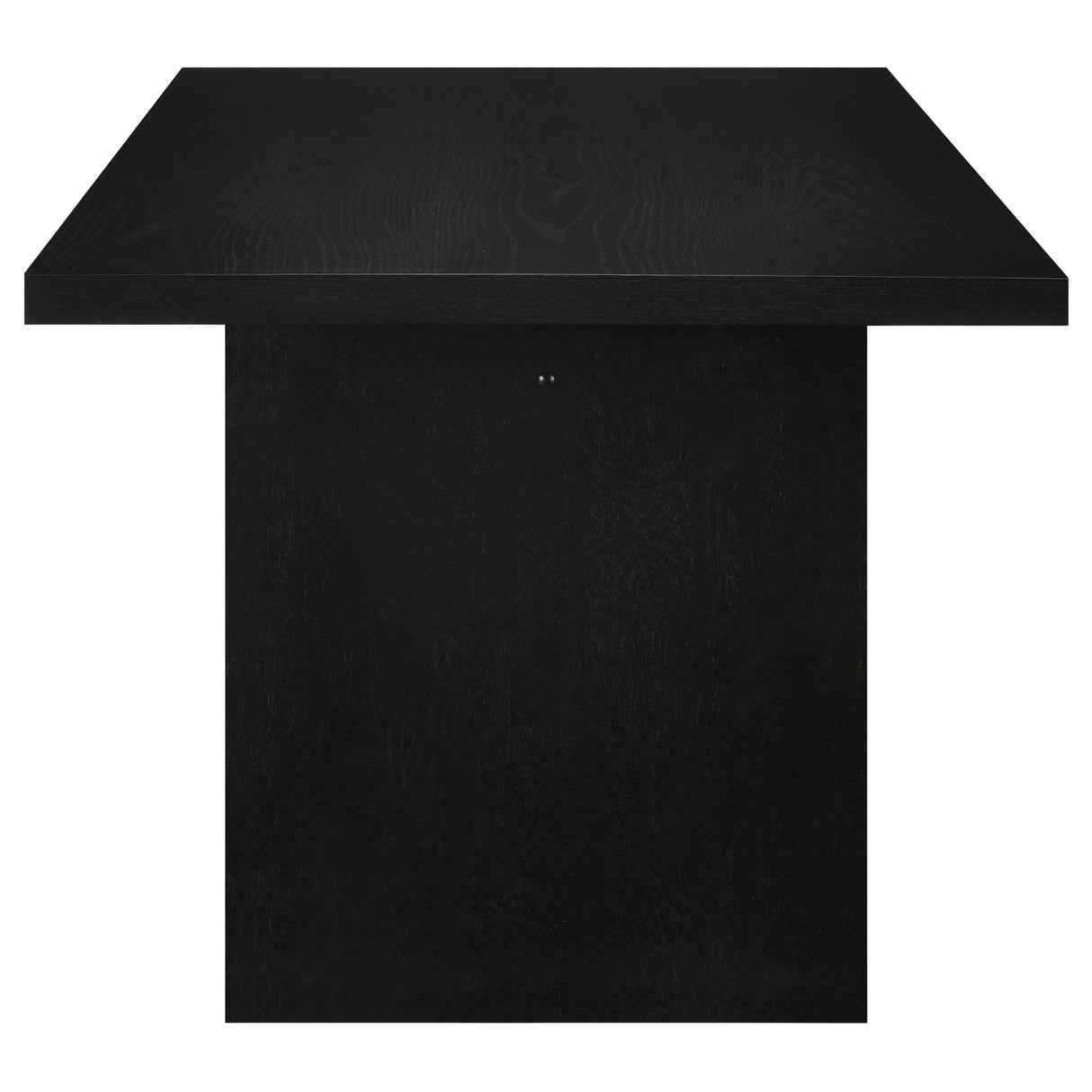 Coaster Furniture Decker 193951BLK 82-inch Rectangular Wood Dining Table - Black IMAGE 3
