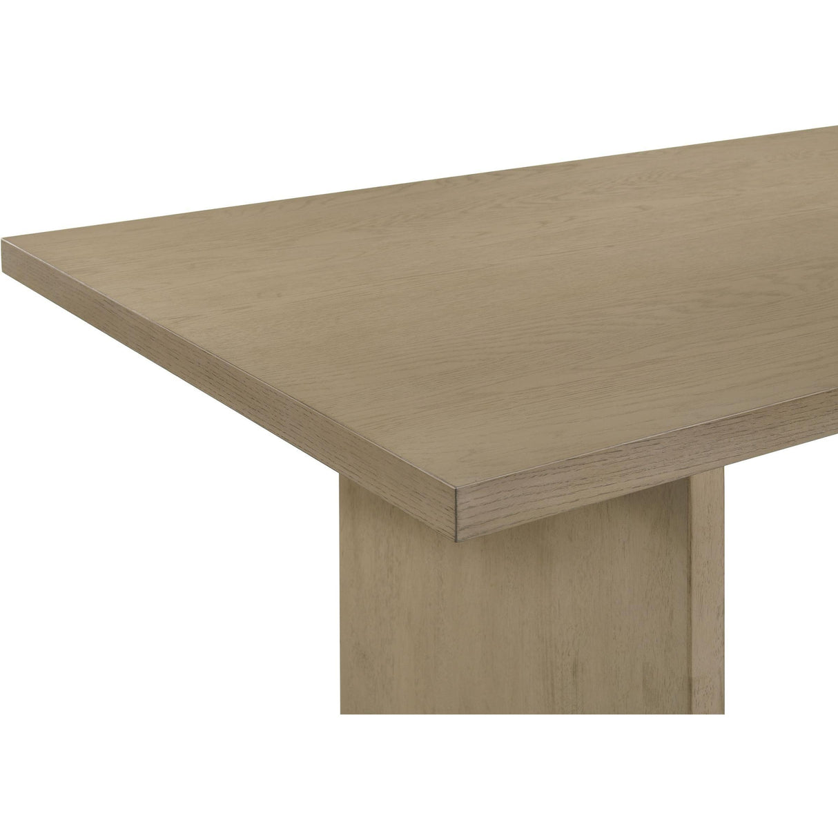 Coaster Furniture Decker 193951NAT 82-inch Rectangular Wood Dining Table - Natural Oak IMAGE 7