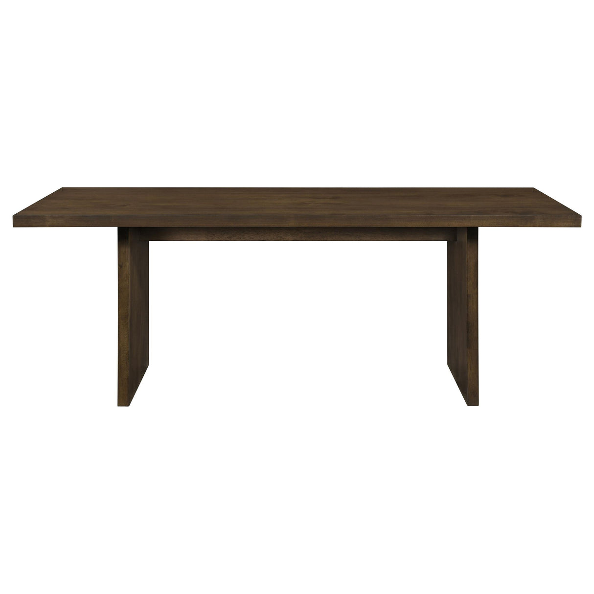 Coaster Furniture Decker 193951WAL 82-inch Rectangular Wood Dining Table - Walnut IMAGE 4