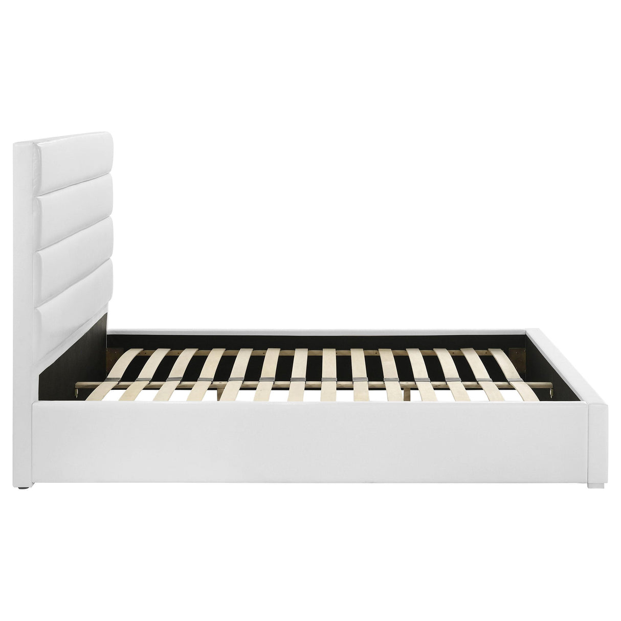 Coaster Furniture Felicity 203511Q 53-inch Upholstered Queen Platform Bed - White IMAGE 7