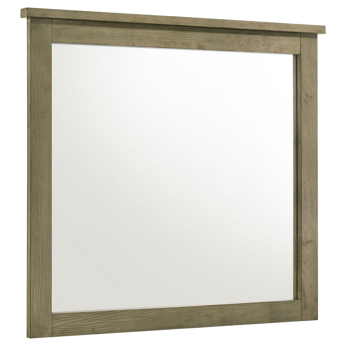Coaster Furniture Hazlewood 207534 Dresser Mirror - Vineyard Oak IMAGE 2