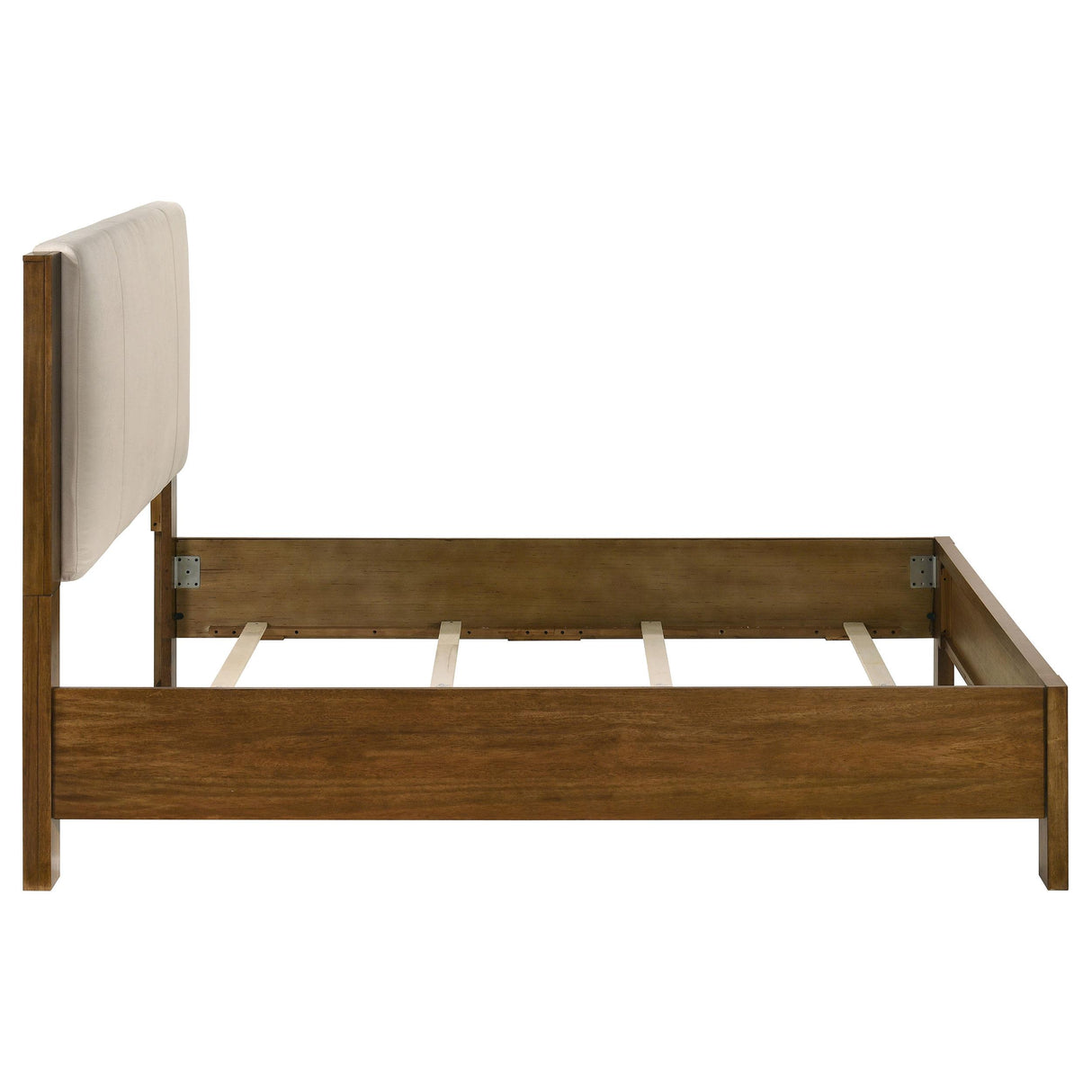 Coaster Furniture Adderley 215851Q Queen Wood Panel Bed - Cream/Warm Brown IMAGE 6