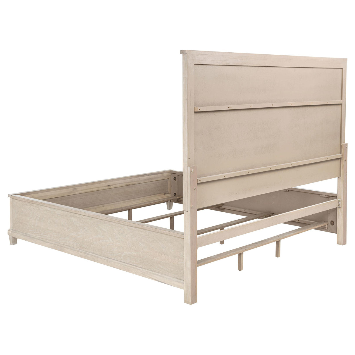 Coaster Furniture Pembroke 215921KW 66-inch California King Panel Bed - Washed Oak IMAGE 2