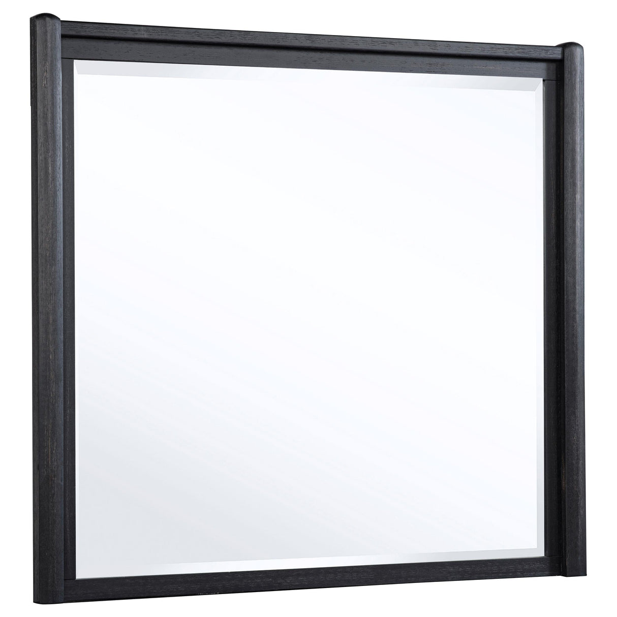 Coaster Furniture Leandro 222494 Dresser Mirror - Burnished Black IMAGE 2