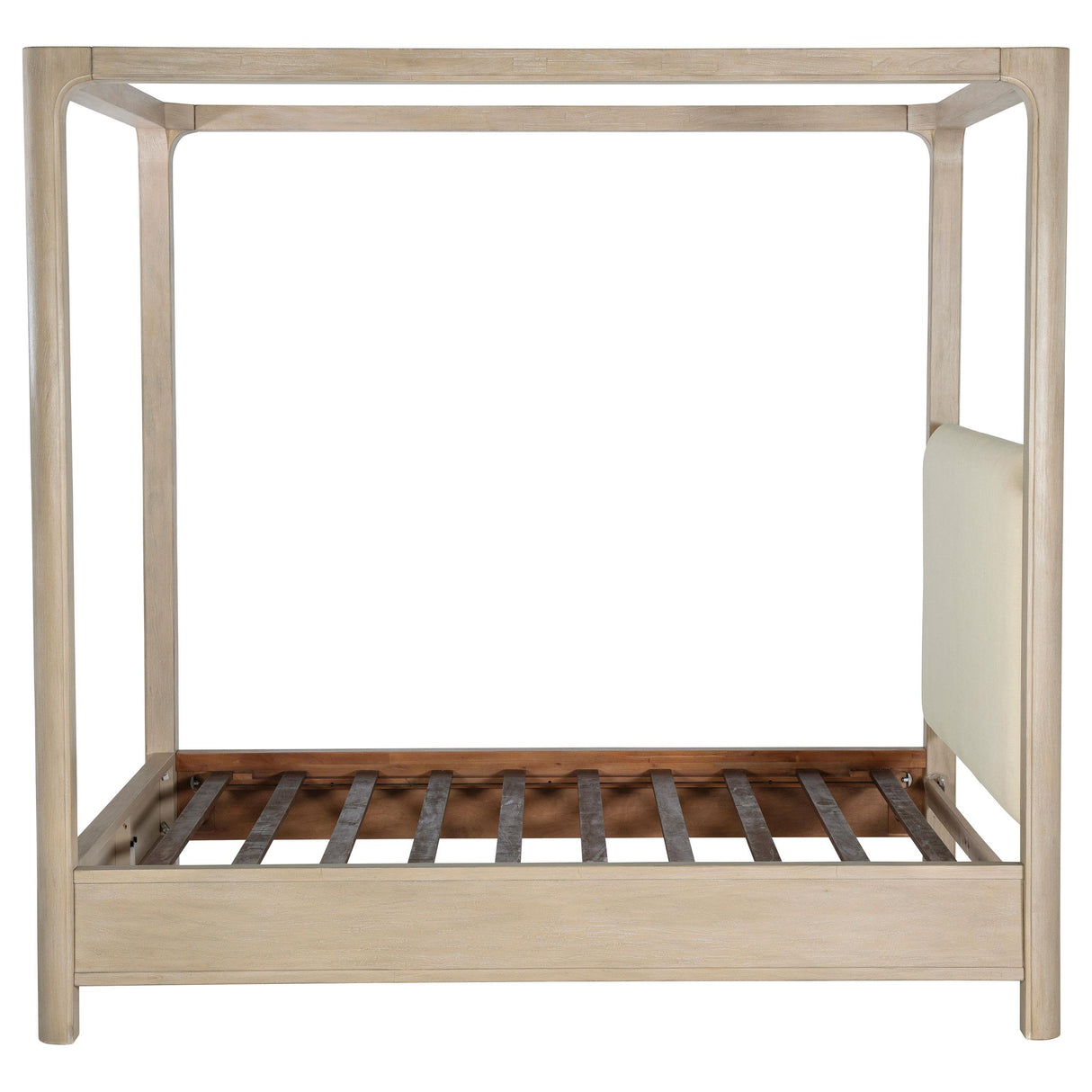 Coaster Furniture Solano 222520KE 85-inch Eastern King Canopy Bed - Weathered Mango IMAGE 2