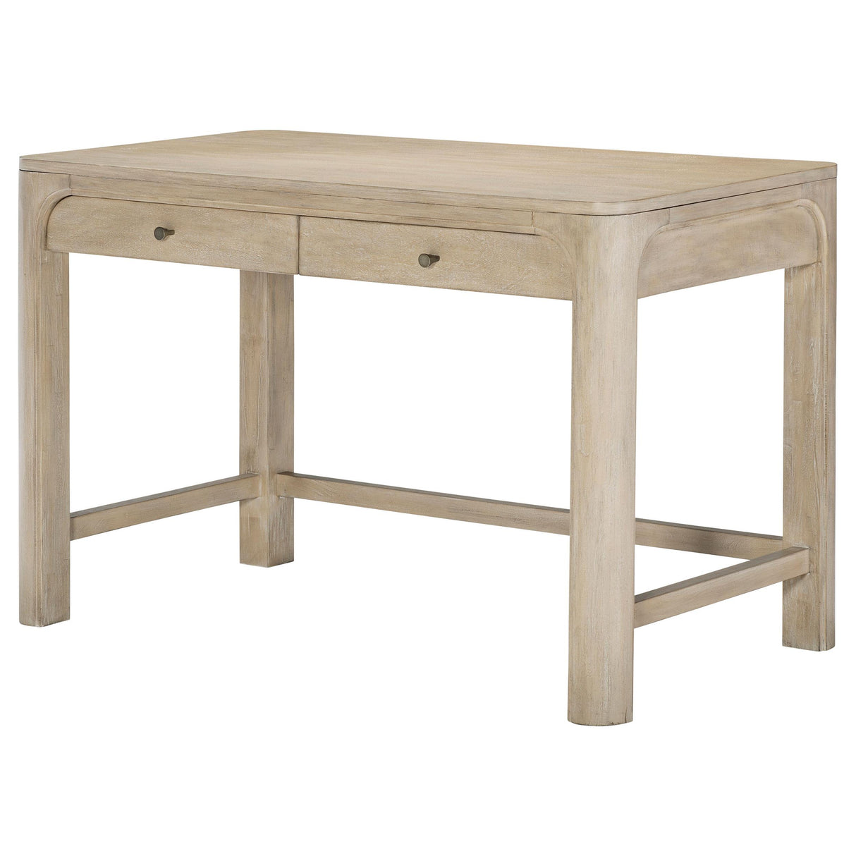 Coaster Furniture Solano 222527 2-drawer Makeup Table Vanity Desk - Weathered Mango IMAGE 10