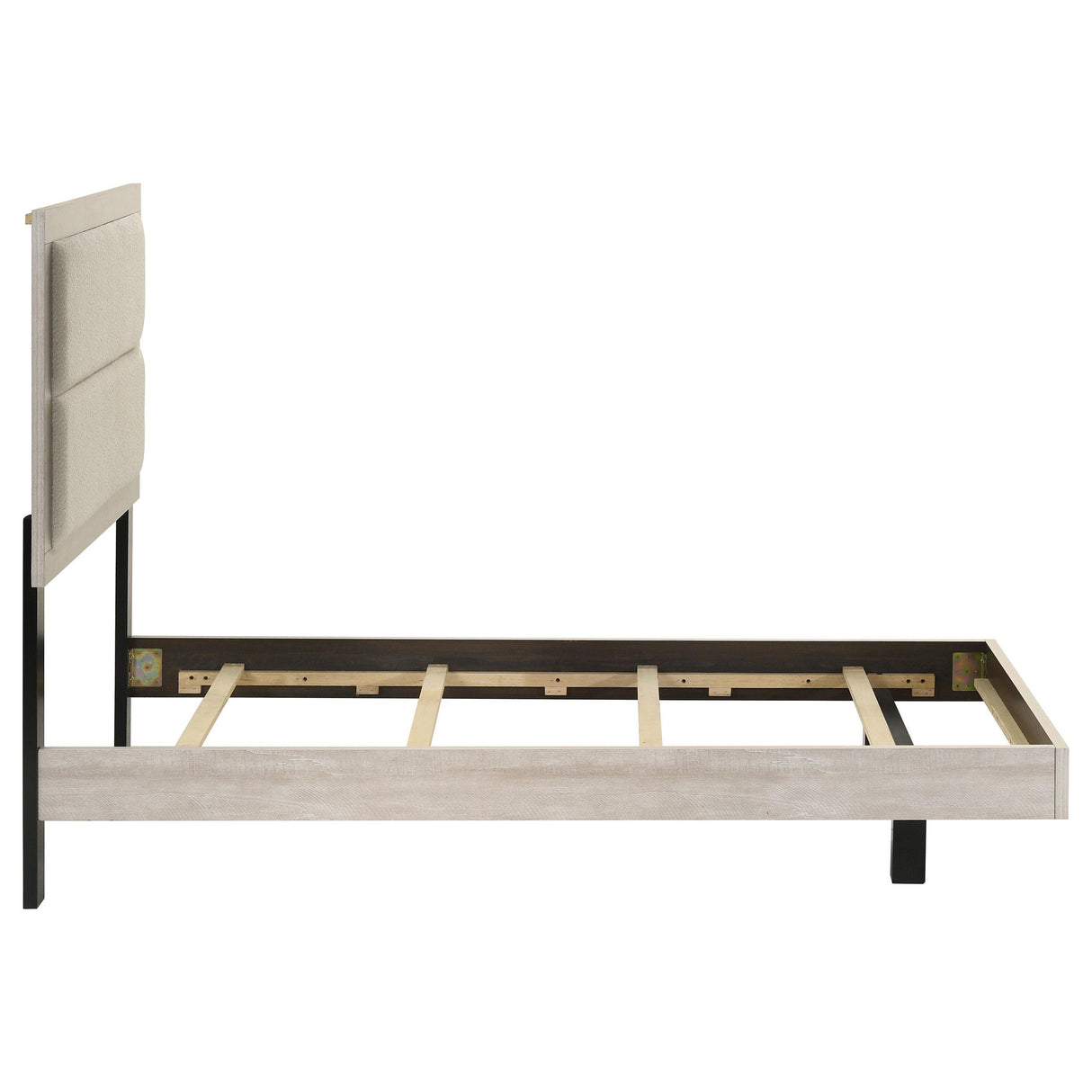 Coaster Furniture Trenton 225061T 54-inch Wood Twin Panel Bed - Rustic Cream IMAGE 5